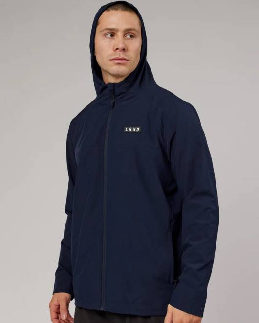 Z8RH1037 LSKD Männer Funktionelle Trainingsjacke - Marineblau Bekleidung