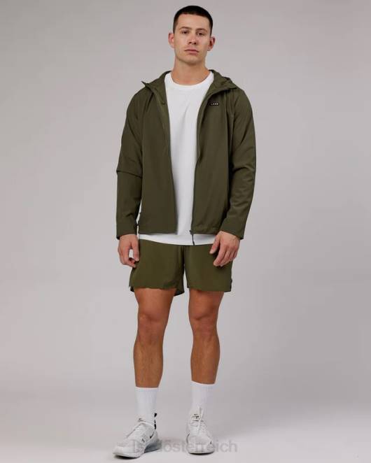Z8RH1041 LSKD Männer funktionelle Trainingsjacke - Waldnacht Bekleidung