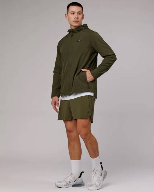 Z8RH1041 LSKD Männer funktionelle Trainingsjacke - Waldnacht Bekleidung