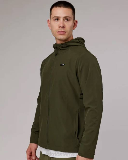 Z8RH1041 LSKD Männer funktionelle Trainingsjacke - Waldnacht Bekleidung