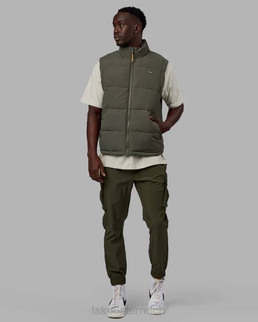 Z8RH1055 LSKD Männer klassische Pufferweste – Teeblatt Bekleidung