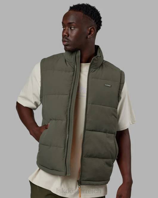 Z8RH1055 LSKD Männer klassische Pufferweste – Teeblatt Bekleidung
