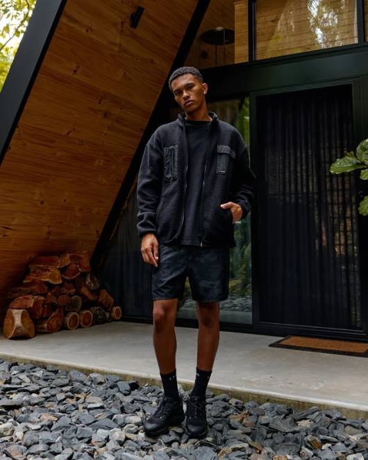 Z8RH1058 LSKD Männer Alpinjacke - schwarz Bekleidung