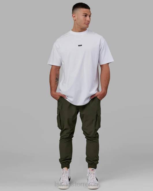 Z8RH1141 LSKD Männer Energy Stretch Performance Cargo Jogger – Waldnacht Bekleidung