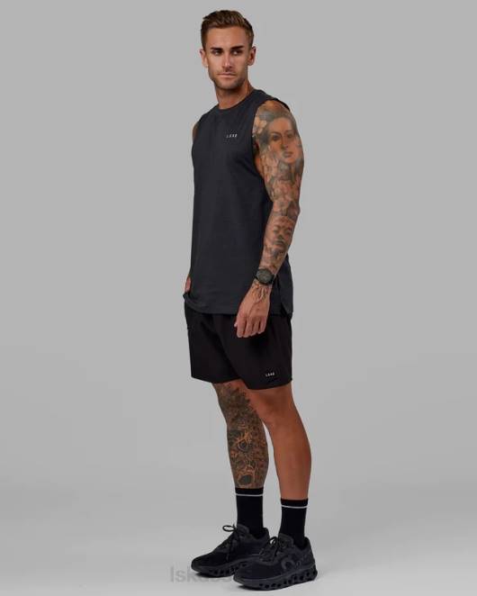 Z8RH1060 LSKD Männer Rep 7'' Performance Short – schwarz-weiß Bekleidung