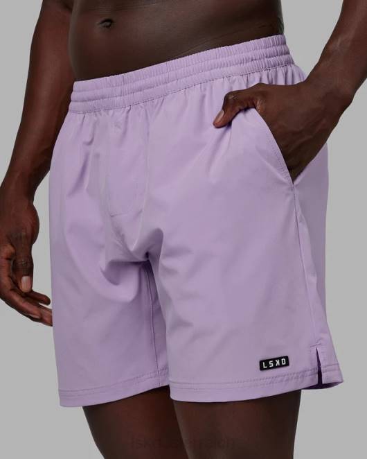 Z8RH1063 LSKD Männer Intensität 7'' Performance Short – blasses Flieder Bekleidung