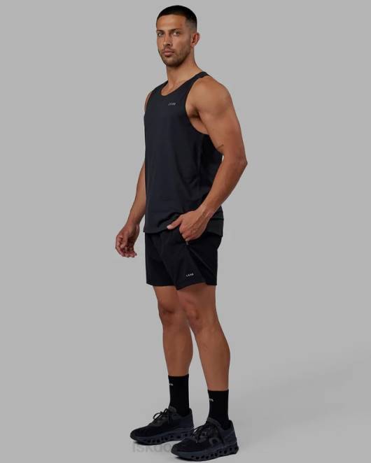 Z8RH1064 LSKD Männer Rep 5'' Performance Short – schwarz Bekleidung