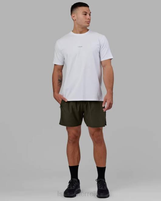 Z8RH1067 LSKD Männer Challenger 6'' gefütterte Performance-Shorts – Forest Night Bekleidung