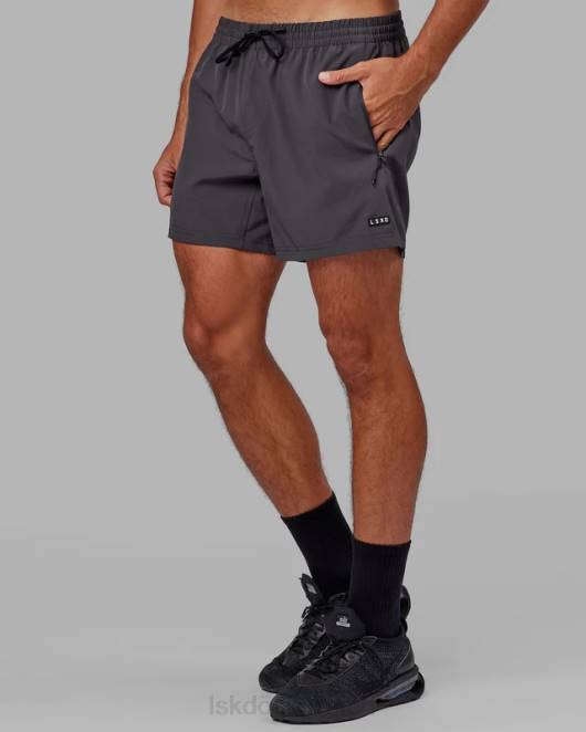 Z8RH1068 LSKD Männer Rep 5'' Performance Short – Asphalt Bekleidung