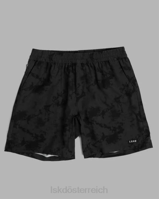 Z8RH1069 LSKD Männer Intensity 7'' Performance-Shorts – schwarzer Batikton Bekleidung