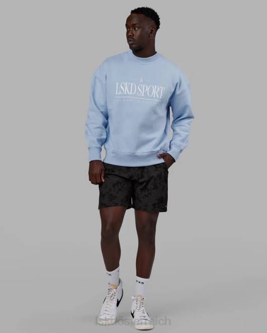 Z8RH1069 LSKD Männer Intensity 7'' Performance-Shorts – schwarzer Batikton Bekleidung