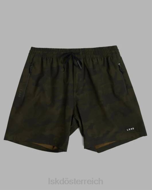 Z8RH1073 LSKD Männer Rep 7'' Performance Short – dunkles Oliv-Camouflage Bekleidung