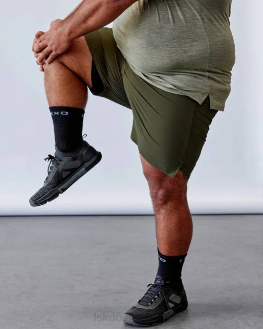 Z8RH1081 LSKD Männer Ultraair 6'' gefütterte Performance-Shorts – Waldnacht Bekleidung