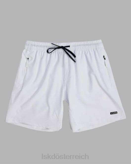 Z8RH1093 LSKD Männer Rep 7'' Performance Short – weiß Bekleidung