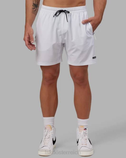 Z8RH1093 LSKD Männer Rep 7'' Performance Short – weiß Bekleidung