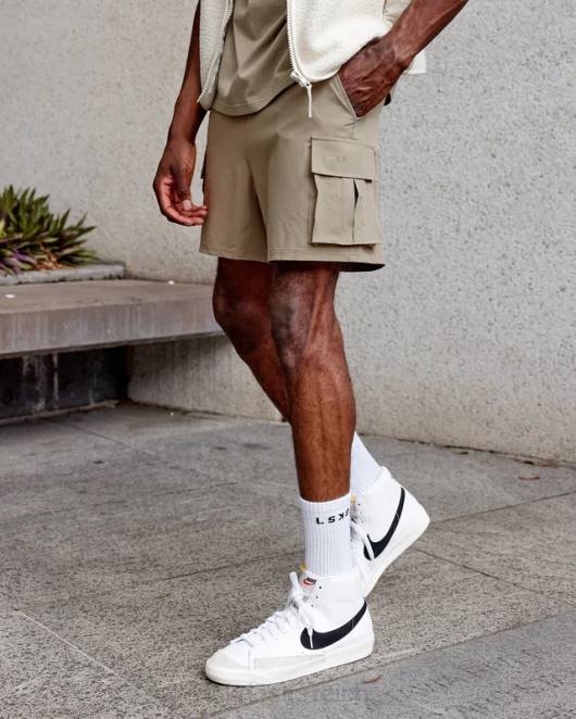 Z8RH1097 LSKD Männer Energy Stretch Performance Cargo Short – Lorbeereiche Bekleidung