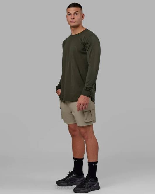 Z8RH1097 LSKD Männer Energy Stretch Performance Cargo Short – Lorbeereiche Bekleidung