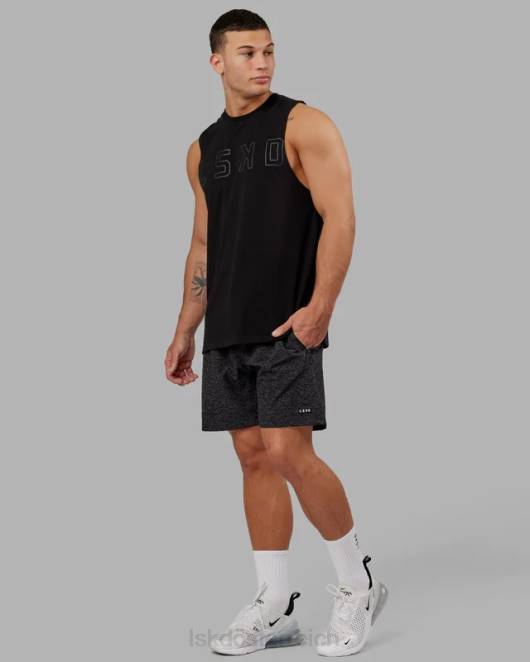 Z8RH1102 LSKD Männer Rep 7'' Performance Short – schwarze Radierung Bekleidung