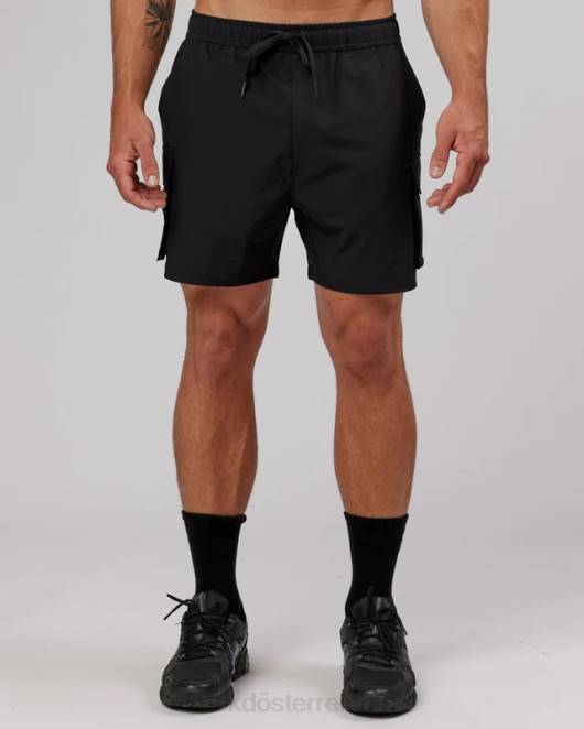 Z8RH1103 LSKD Männer Energy Stretch Performance Cargo Short – Schwarz Bekleidung