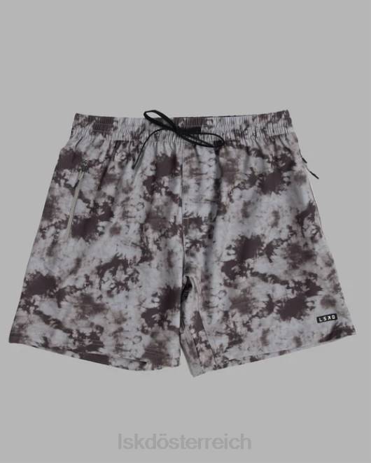 Z8RH1110 LSKD Männer Rep 7'' Performance Short – Asphalt Tie Dye Bekleidung