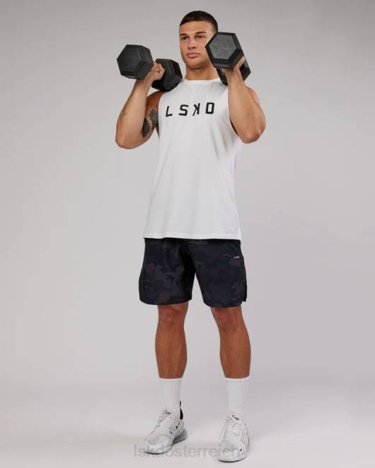 Z8RH1112 LSKD Männer Competition 8'' Performance Short – schwarzes Tarnmuster Bekleidung