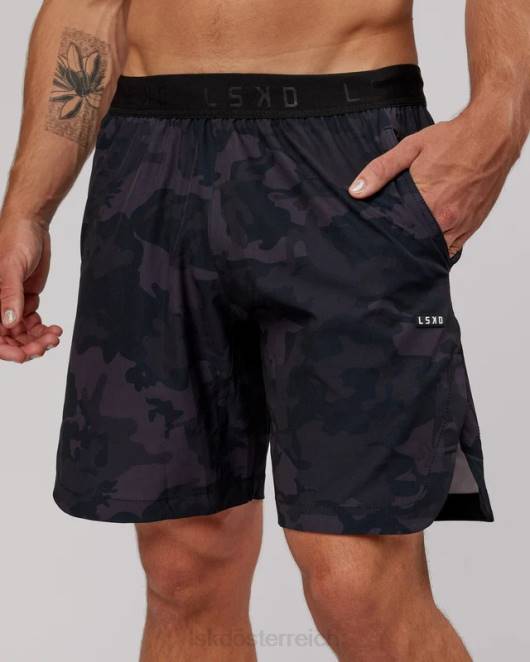 Z8RH1112 LSKD Männer Competition 8'' Performance Short – schwarzes Tarnmuster Bekleidung