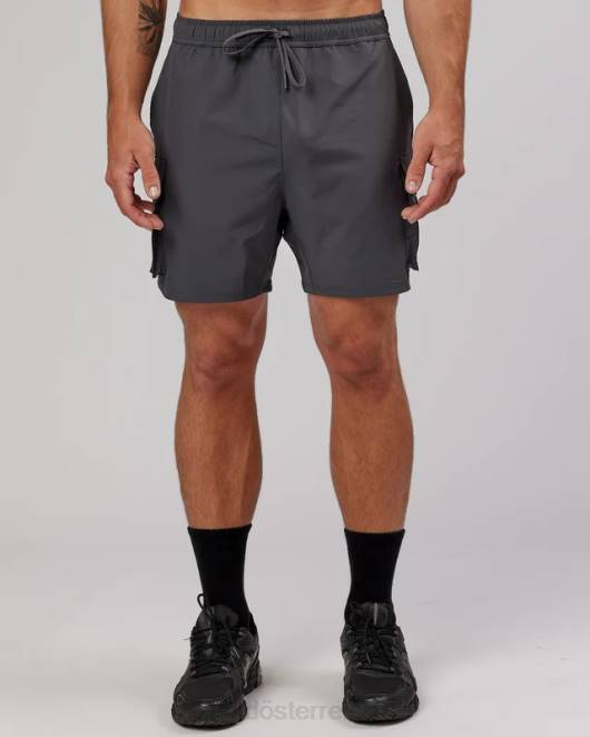 Z8RH1113 LSKD Männer Energy Stretch Performance Cargo Short – Asphalt Bekleidung