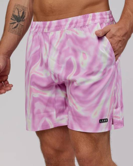 Z8RH1122 LSKD Männer Intensity 7'' Performance Ripstop Short – Euphoria-Pink Bekleidung