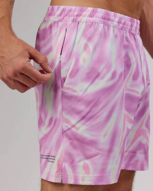 Z8RH1122 LSKD Männer Intensity 7'' Performance Ripstop Short – Euphoria-Pink Bekleidung