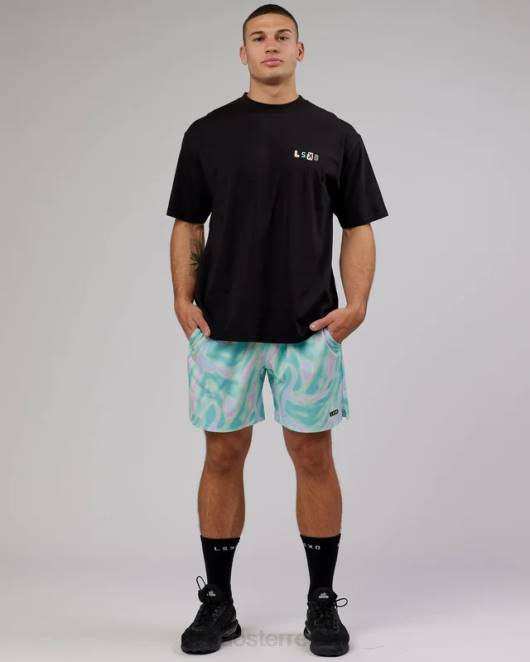 Z8RH1123 LSKD Männer Intensität 7'' Performance Ripstop Short – Euphorie-Blaugrün Bekleidung