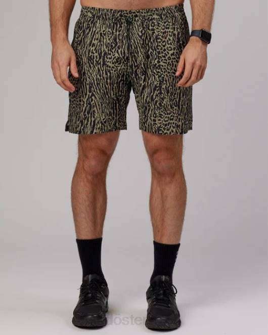 Z8RH1124 LSKD Männer Hunter 7'' Performance Short – Laurel Oak-Schwarz Bekleidung