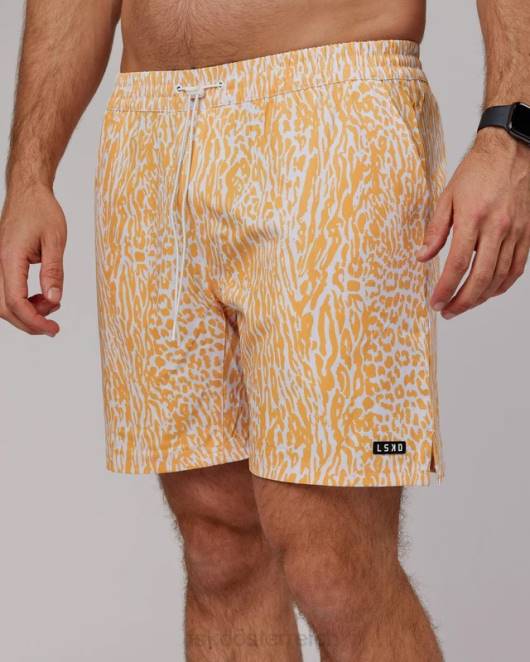 Z8RH1128 LSKD Männer Hunter 7'' Performance Short – warmes Apricot Bekleidung