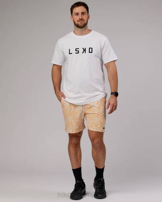 Z8RH1128 LSKD Männer Hunter 7'' Performance Short – warmes Apricot Bekleidung