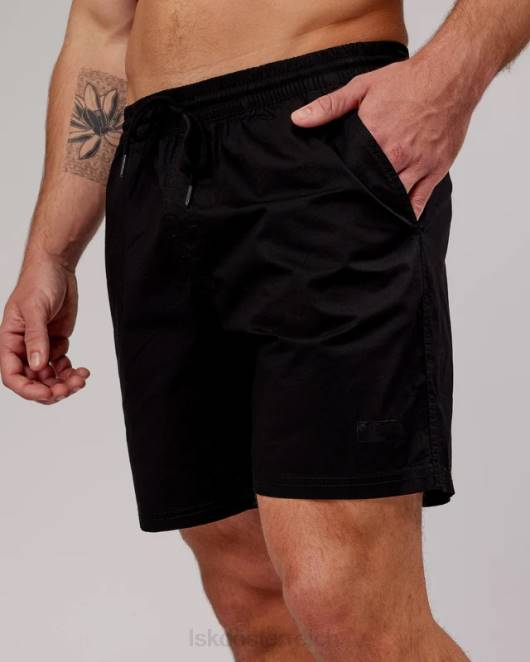 Z8RH1129 LSKD Männer täglich kurz - schwarz-schwarz Bekleidung