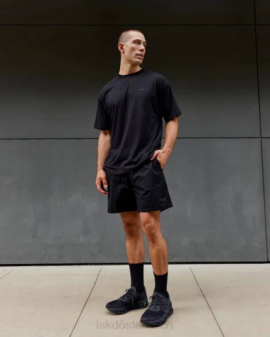 Z8RH1129 LSKD Männer täglich kurz - schwarz-schwarz Bekleidung