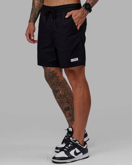 Z8RH1130 LSKD Männer täglich kurz - schwarz-weiß Bekleidung