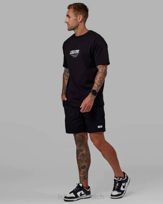 Z8RH1130 LSKD Männer täglich kurz - schwarz-weiß Bekleidung
