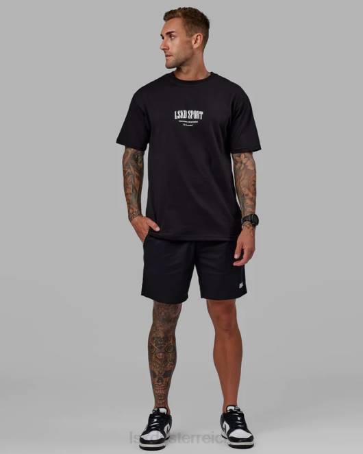 Z8RH1130 LSKD Männer täglich kurz - schwarz-weiß Bekleidung