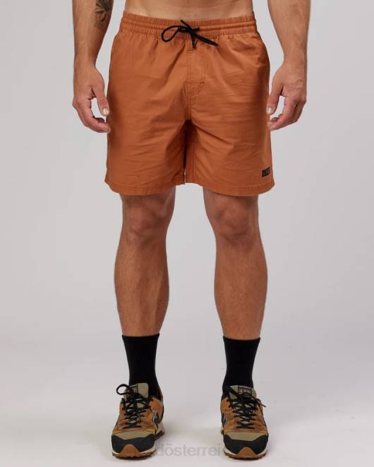 Z8RH1131 LSKD Männer täglich kurz - kastanienbraun Bekleidung