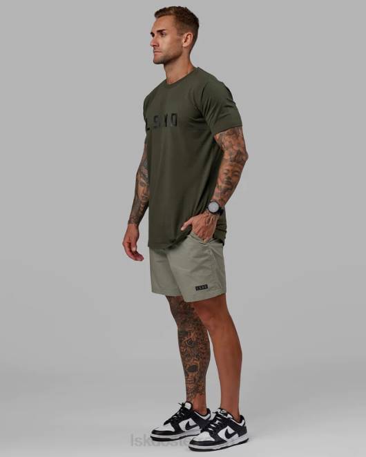 Z8RH1132 LSKD Männer täglich kurz - staubiges Oliv Bekleidung