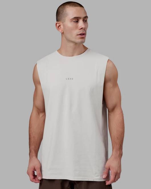 Z8RH1001 LSKD Männer Base flxcotton Tanktop – Mondgestein Bekleidung