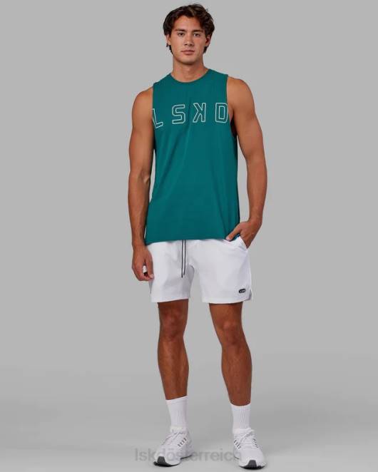 Z8RH1004 LSKD Männer Erweitern Sie das flxcotton Training Fit Tank – Deep Lake Bekleidung