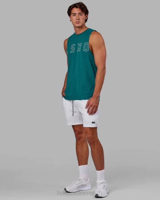 Z8RH1004 LSKD Männer Erweitern Sie das flxcotton Training Fit Tank – Deep Lake Bekleidung