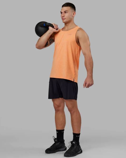 Z8RH1009 LSKD Männer Führen Sie einen Vapourflx-Tank durch - Mandarinenmergel Bekleidung