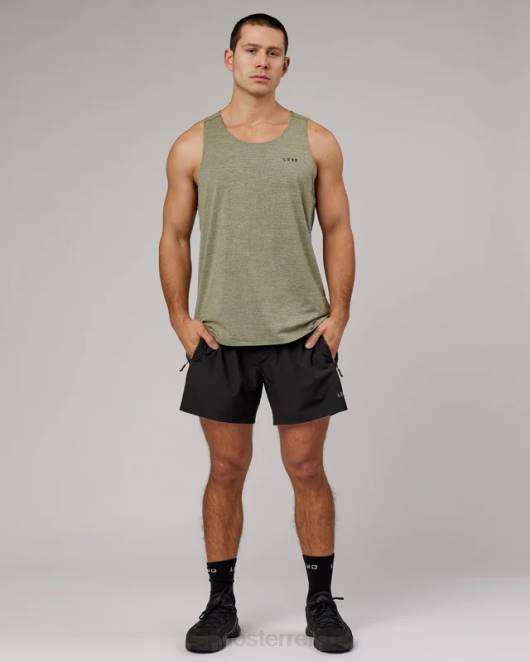 Z8RH1014 LSKD Männer Führen Sie einen Vapourflx-Tank durch – Olivenmergel Bekleidung