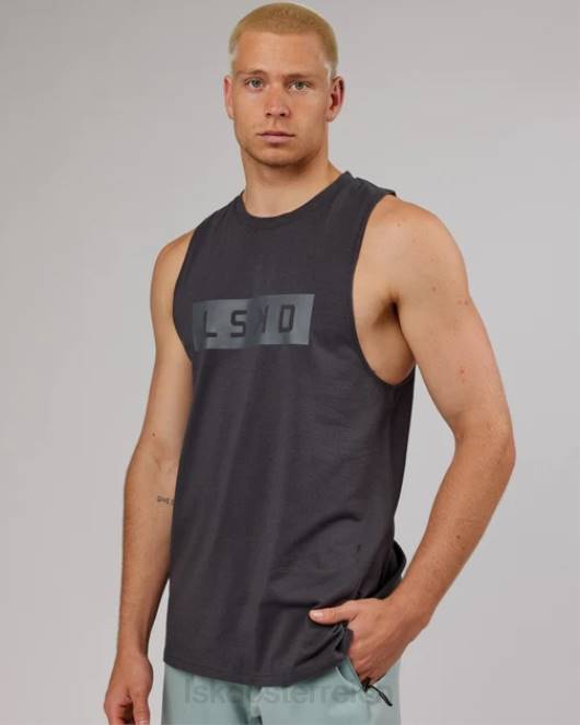 Z8RH1026 LSKD Männer Kraft-Flxdry-Training-Fit-Performance-Tanktop – Asphalt Bekleidung