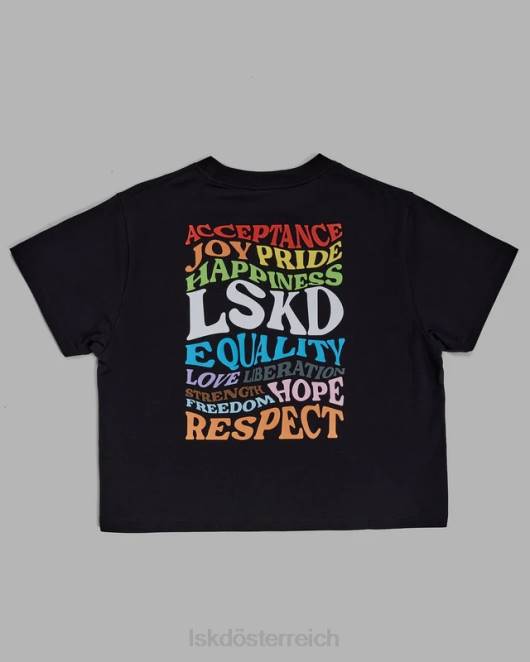 Z8RH1151 LSKD Kinder T-Shirt verstärken – schwarz Bekleidung