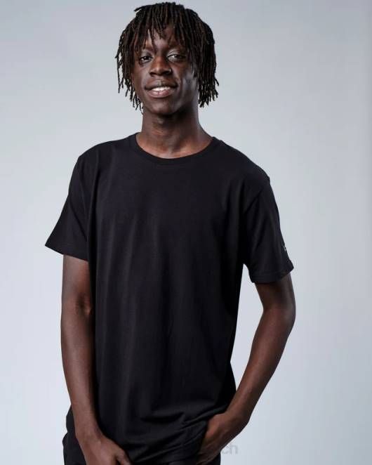 Z8RH918 LSKD Männer Rival FLXCotton Training Fit T-Shirt – Schwarz Bekleidung