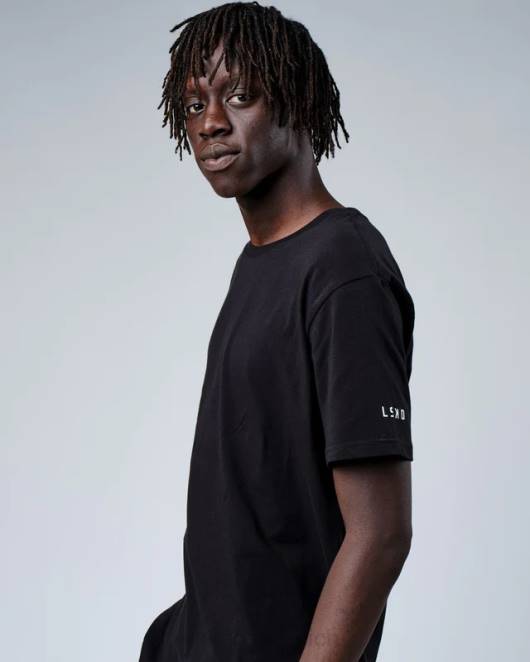 Z8RH918 LSKD Männer Rival FLXCotton Training Fit T-Shirt – Schwarz Bekleidung