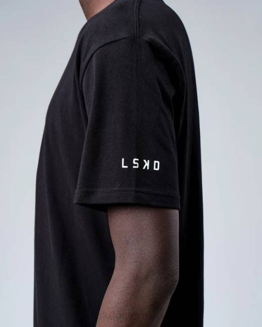 Z8RH918 LSKD Männer Rival FLXCotton Training Fit T-Shirt – Schwarz Bekleidung